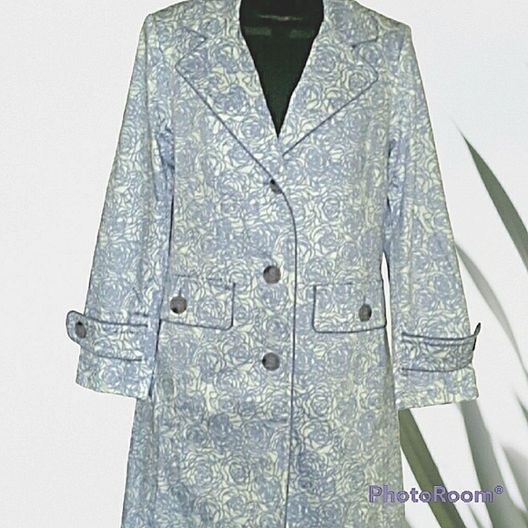 Gallery Jackets & Blazers - - GALLERY LILAC SHADE TRENCH COAT